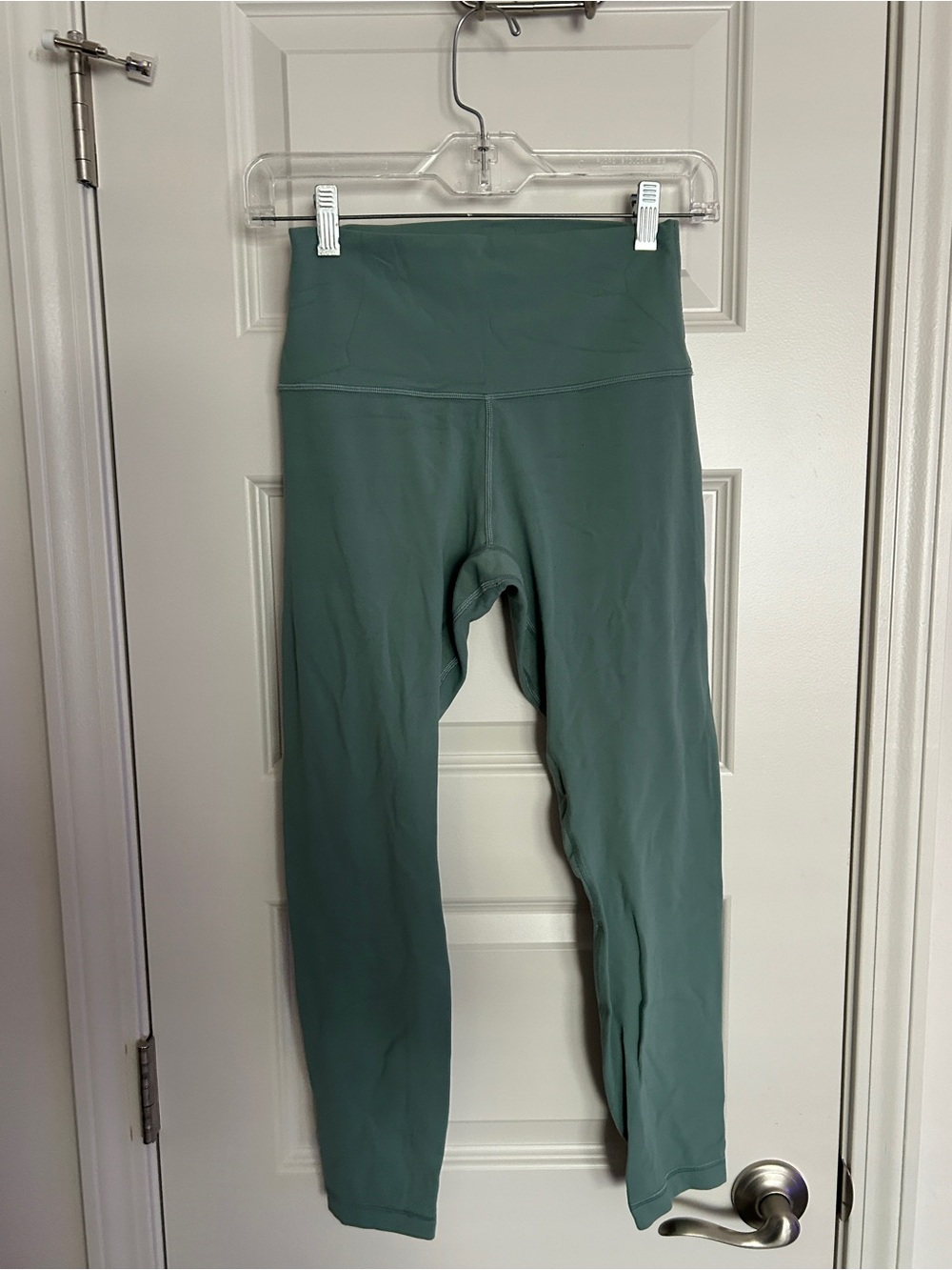 LULULEMON High-Waist 25in Leggings in Teal Green Align